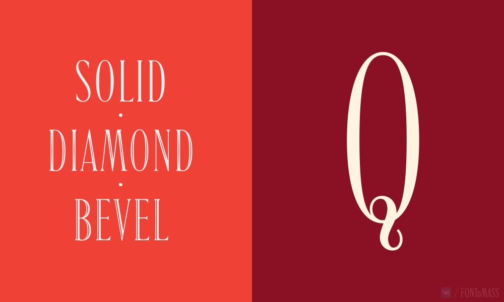 Poblet Diamond Font preview
